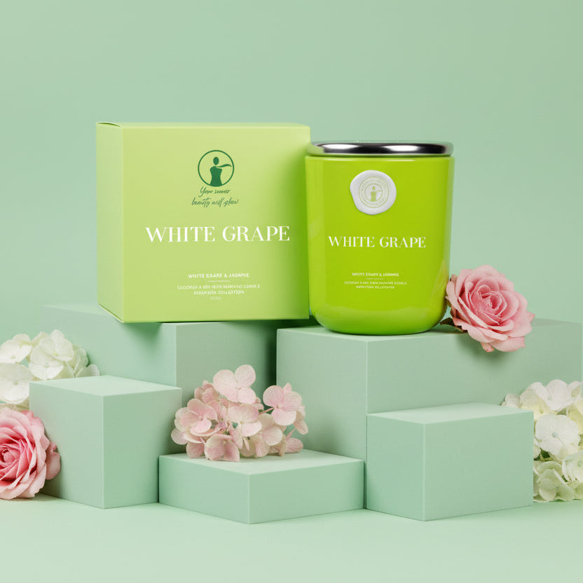 White Grape Scented Candle
