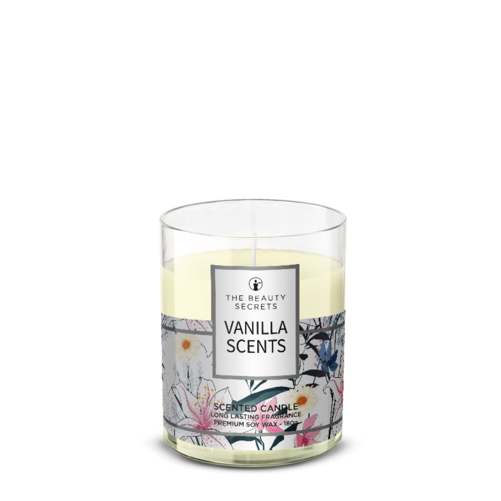 VANILLA SCENT CANDLE180G