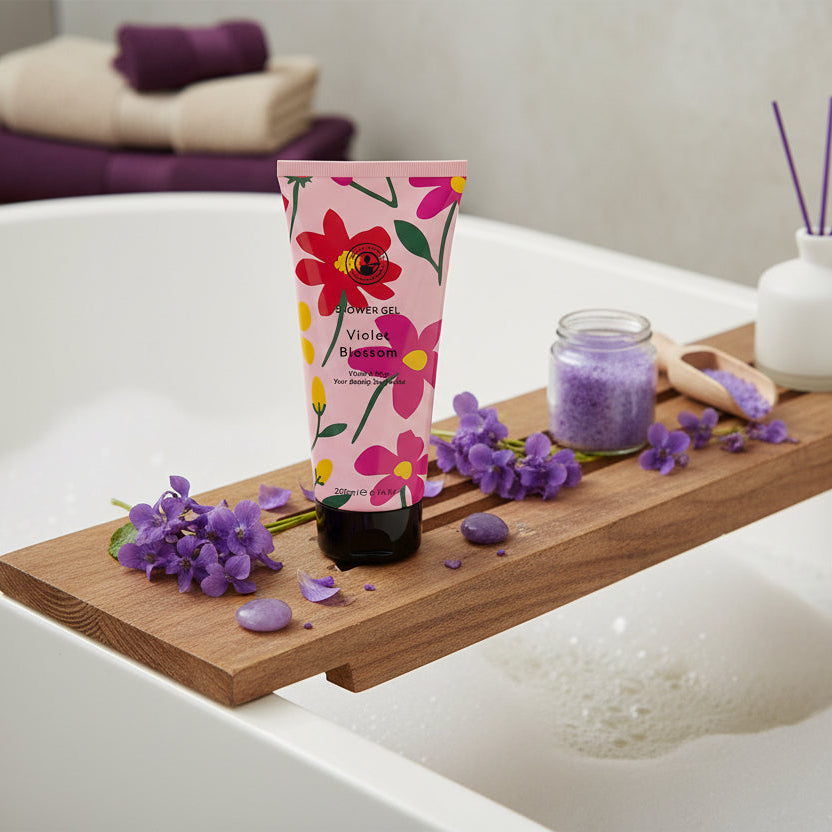 Violet Blossom Shower Gel