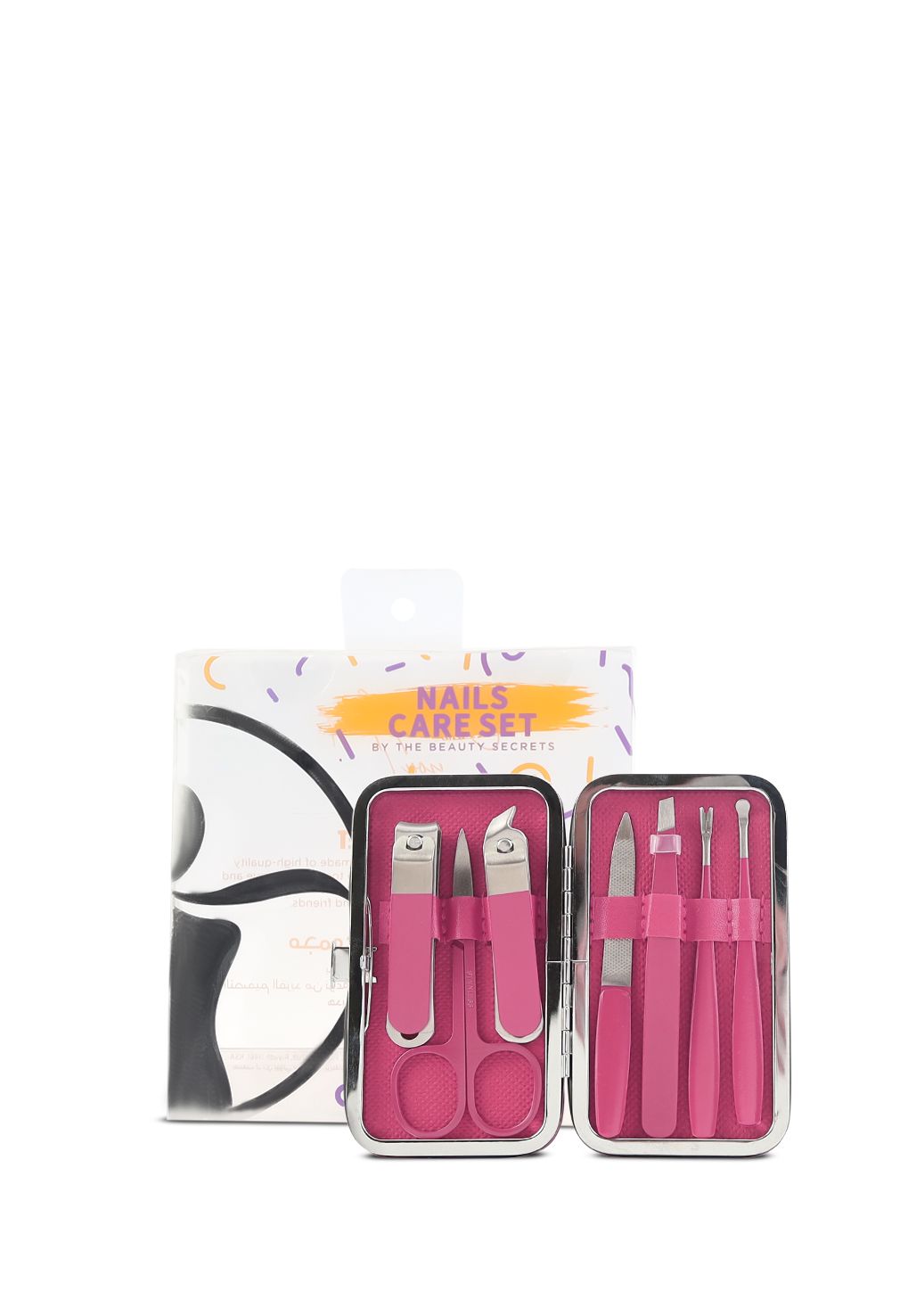 Pink Nail Care Set